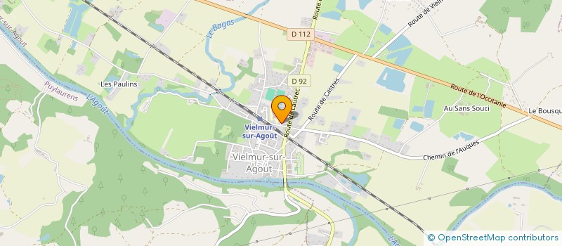 localisation de l'entreprise MADAME LAETITIA RECORD  VIELMUR-SUR-AGOUT