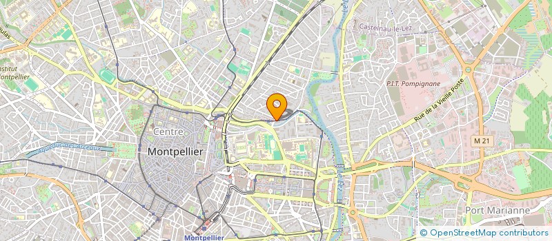 localisation de l'entreprise MADAME LAETITIA RENAUD à MONTPELLIER