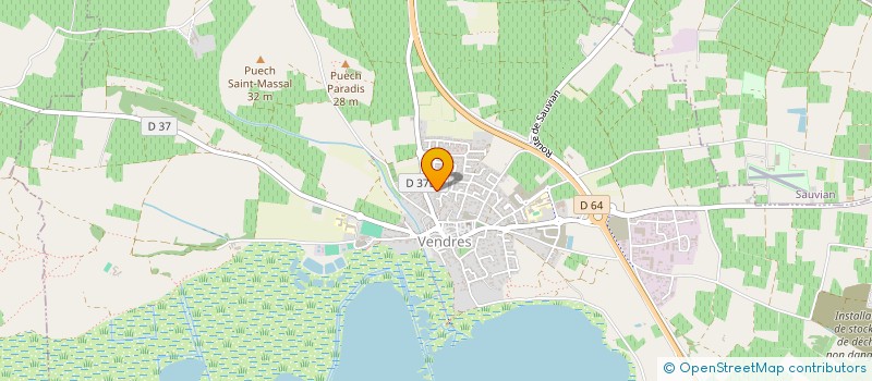 localisation de l'entreprise MADAME LAETITIA RENDA  VENDRES