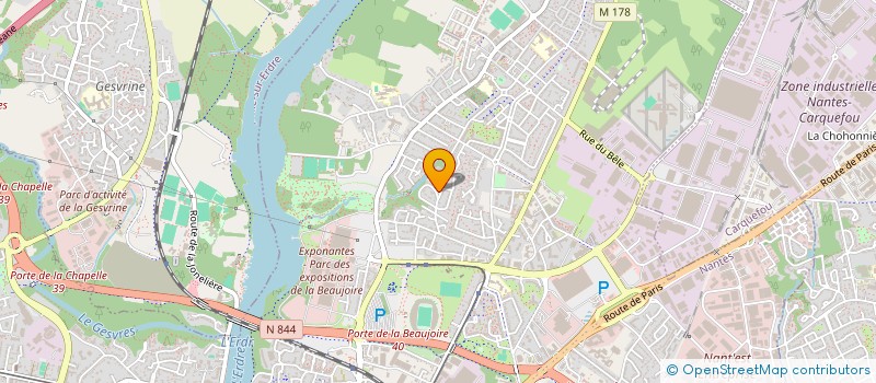 localisation de l'entreprise MADAME LAETITIA RICHARD à NANTES