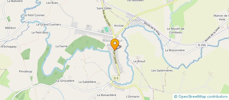 localisation de l'entreprise MADAME LAETITIA RICHARD à MAUVES-SUR-HUISNE