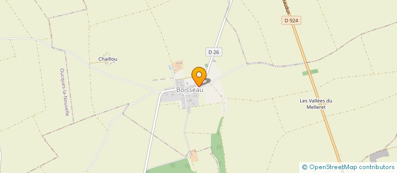 localisation de l'entreprise MADAME LAETITIA RICHARDEAU  BOISSEAU