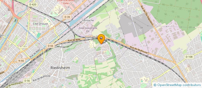 localisation de l'entreprise MADAME LAETITIA RIETHMULLER  RIXHEIM