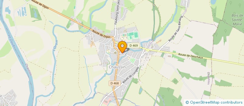 localisation de l'entreprise MADAME LAETITIA RIGAUD  CHAUSSIN