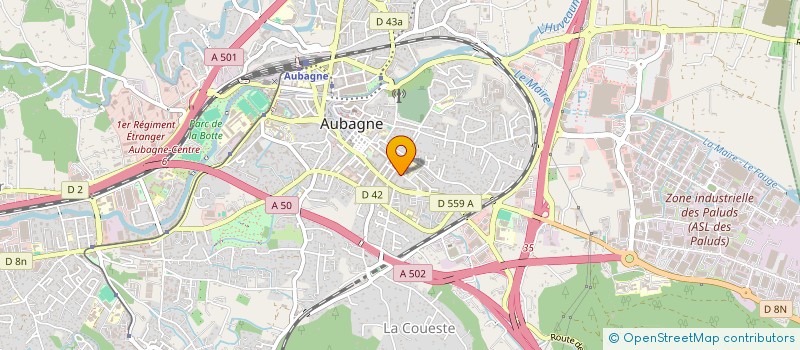 localisation de l'entreprise MADAME LAETITIA RIMAURO à AUBAGNE