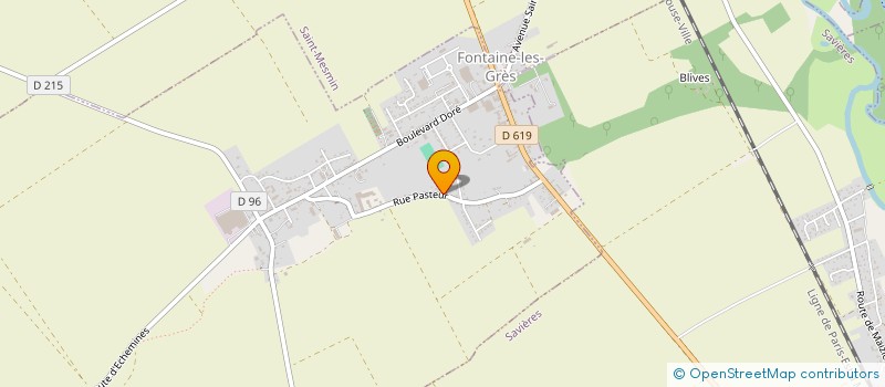 localisation de l'entreprise MADAME LAETITIA RINCENT  FONTAINE-LES-GRES