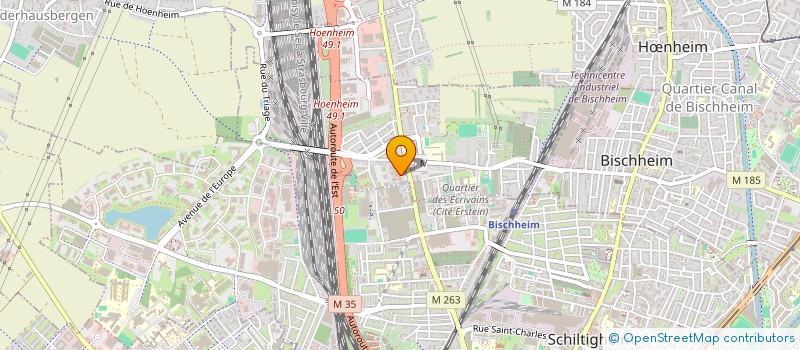 localisation de l'entreprise MADAME LAETITIA RINK  BISCHHEIM