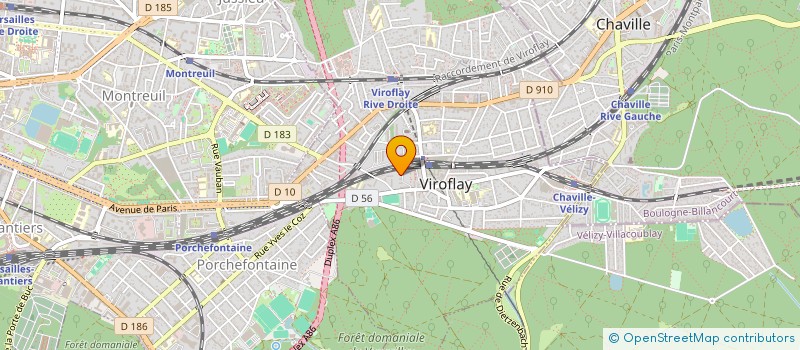 localisation de l'entreprise MADAME LAETITIA RITO  VIROFLAY