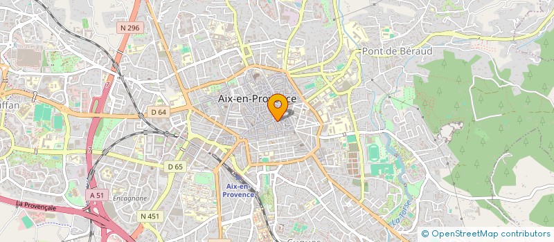 localisation de l'entreprise MADAME LAETITIA RIVET à AIX-EN-PROVENCE