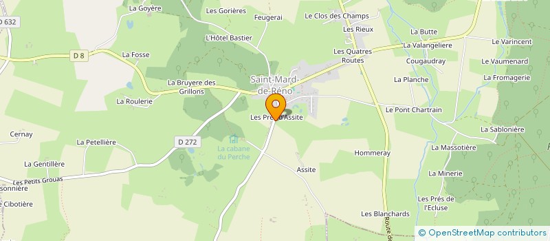 localisation de l'entreprise MADAME LAETITIA RIVET à SAINT-MARD-DE-RENO