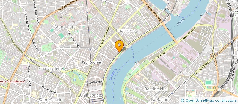 localisation de l'entreprise MADAME LAETITIA RIVIERE  BORDEAUX