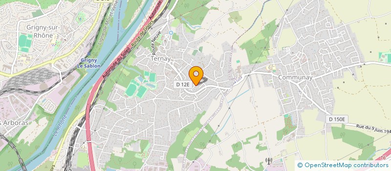 localisation de l'entreprise MADAME LAETITIA RIVIERI  TERNAY