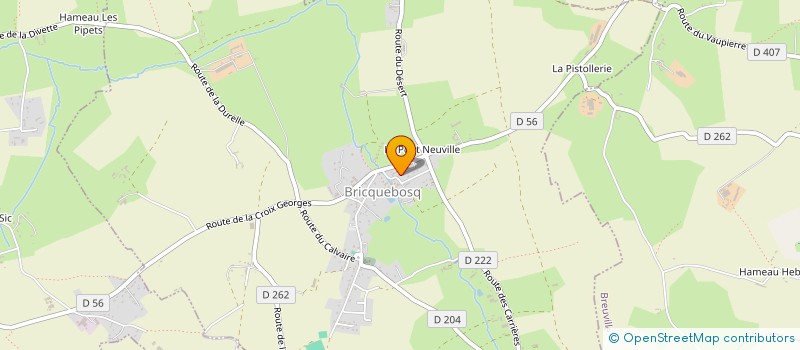 localisation de l'entreprise MADAME LAETITIA ROBIN  BRICQUEBOSQ