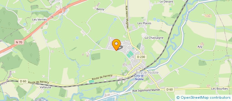 localisation de l'entreprise MADAME LAETITIA ROPPA  CIRY-LE-NOBLE