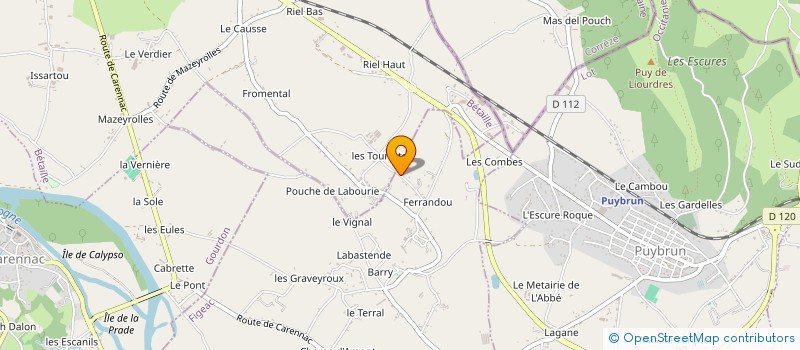 localisation de l'entreprise MADAME LAETITIA ROSSETTO à TAURIAC
