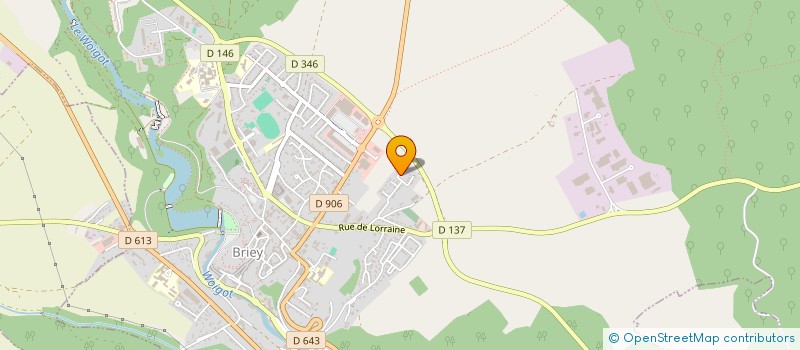 localisation de l'entreprise MADAME LAETITIA ROSSI à VAL DE BRIEY