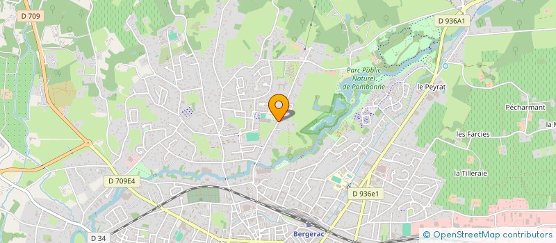 localisation de l'entreprise MADAME LAETITIA ROSSI  LALINDE