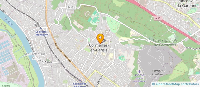 localisation de l'entreprise MADAME LAETITIA ROTTIER à CORMEILLES-EN-PARISIS