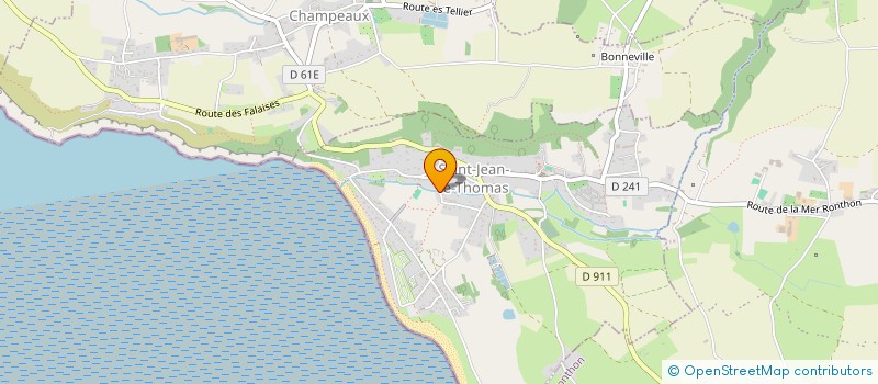 localisation de l'entreprise MADAME LAETITIA ROUAUD  SAINT-JEAN-LE-THOMAS