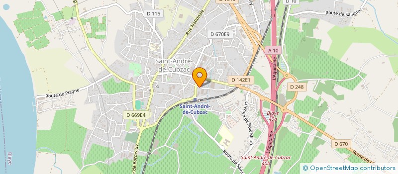 localisation de l'entreprise MADAME LAETITIA ROUGET  SAINT-ANDRE-DE-CUBZAC