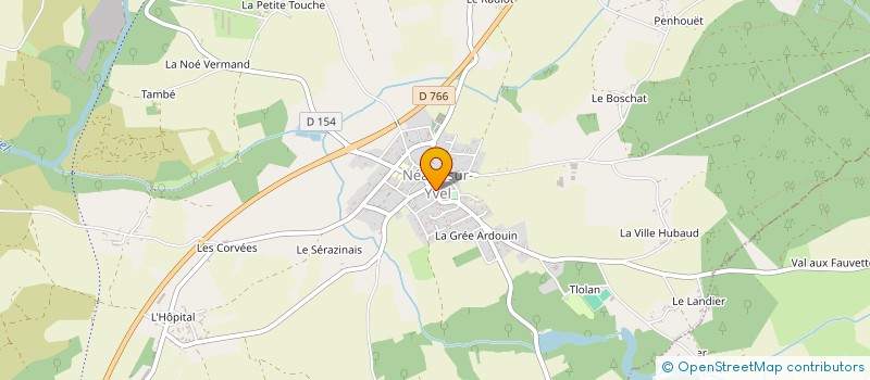 localisation de l'entreprise MADAME LAETITIA ROUSSEAU  NEANT-SUR-YVEL
