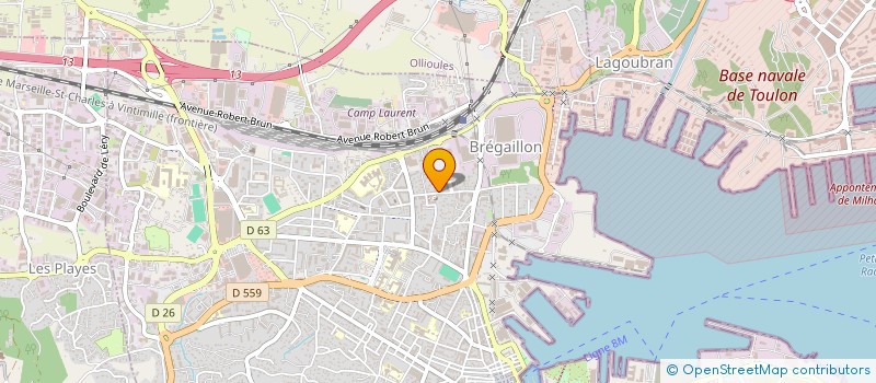 localisation de l'entreprise MADAME LAETITIA ROUSSEAU  LA SEYNE-SUR-MER