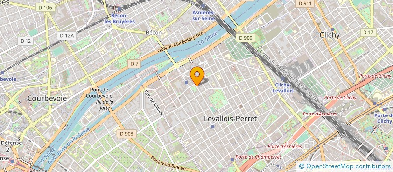 localisation de l'entreprise MADAME LAETITIA ROUSSEL à LEVALLOIS-PERRET