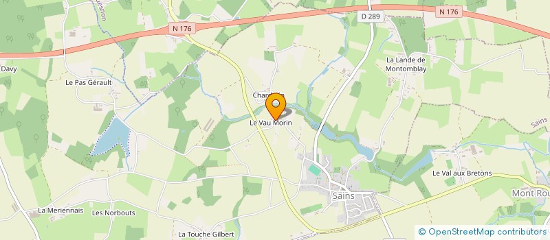 localisation de l'entreprise MADAME LAETITIA ROUXEL à SAINS