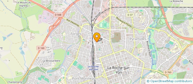 localisation de l'entreprise MADAME LAETITIA RUFFY à LA ROCHE-SUR-YON
