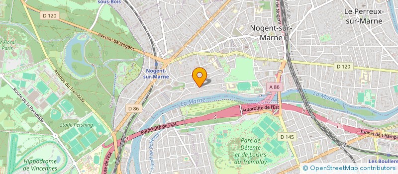 localisation de l'entreprise MADAME LAETITIA SABLE à NOGENT-SUR-MARNE