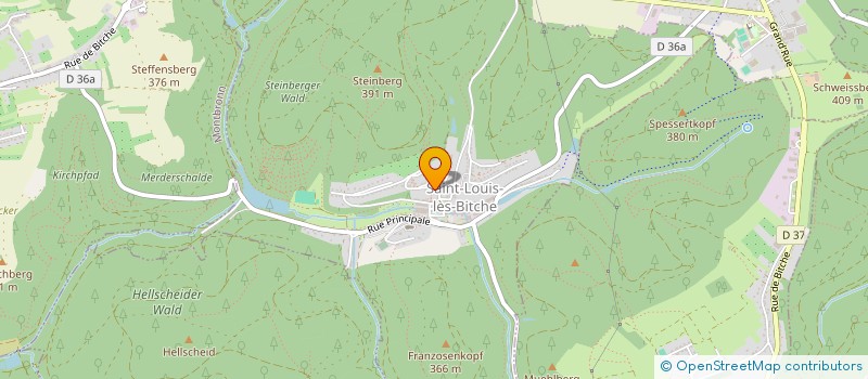 localisation de l'entreprise MADAME LAETITIA SAILER  SAINT-LOUIS-LES-BITCHE