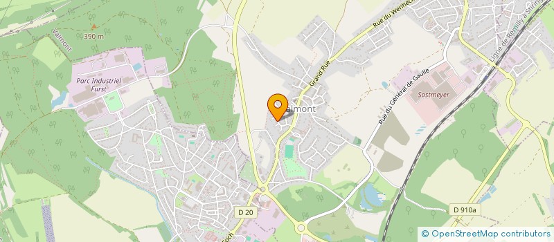 localisation de l'entreprise MADAME LAETITIA SARDO  VALMONT