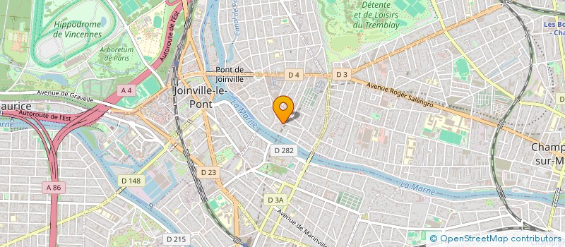 localisation de l'entreprise MADAME LAETITIA SARFATI  JOINVILLE-LE-PONT