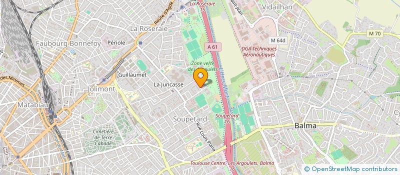 localisation de l'entreprise MADAME LAETITIA SARRAU à TOULOUSE