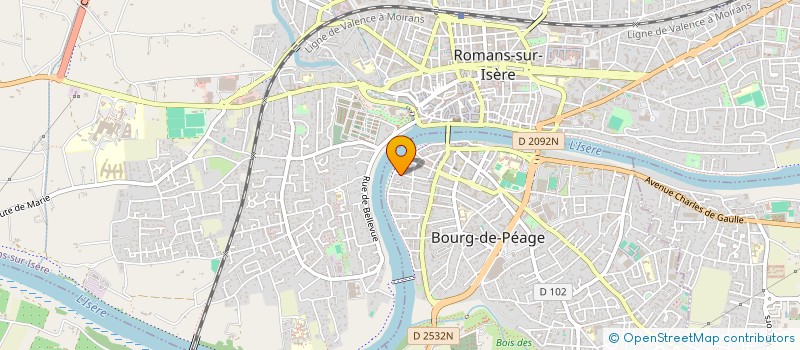 localisation de l'entreprise MADAME LAETITIA SASSO à BOURG-DE-PEAGE