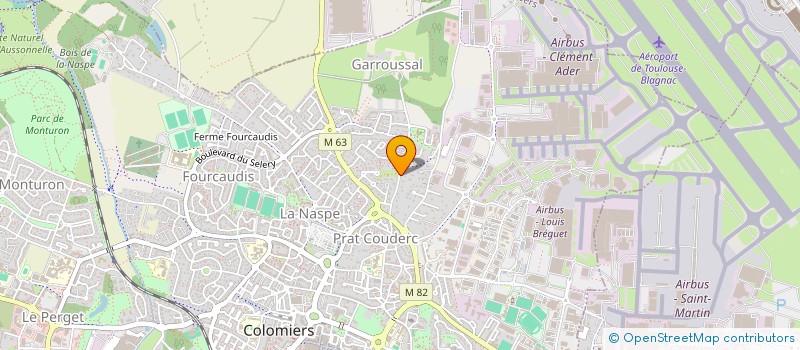 localisation de l'entreprise MADAME LAETITIA SATGE à COLOMIERS
