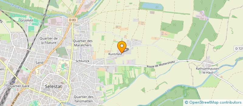 localisation de l'entreprise MADAME LAETITIA SATORI  SELESTAT