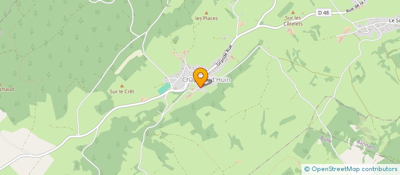 localisation de l'entreprise MADAME LAETITIA SAUGET  CHAPELLE-D'HUIN