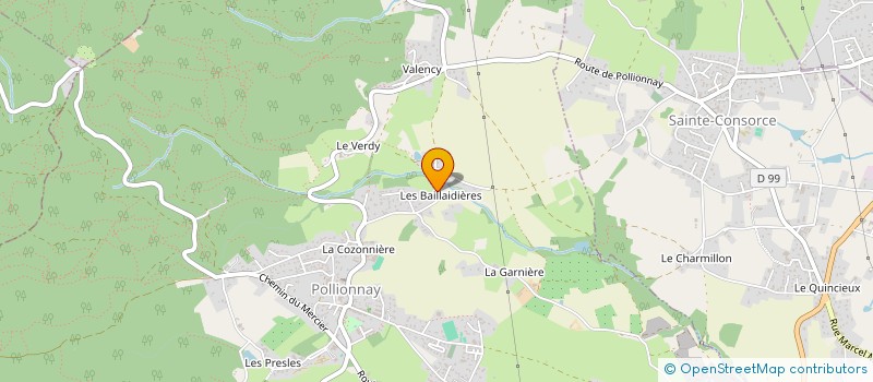 localisation de l'entreprise MADAME LAETITIA SAUREL  POLLIONNAY