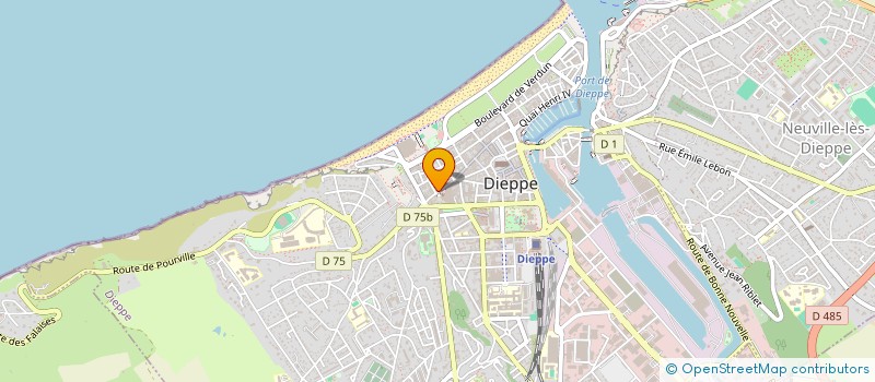 localisation de l'entreprise MADAME LAETITIA SAUTET à DIEPPE