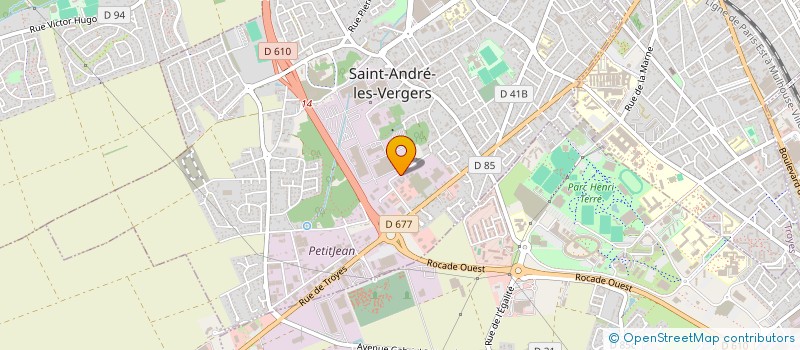 localisation de l'entreprise MADAME LAETITIA SAUTIERE  SAINT-ANDRE-LES-VERGERS