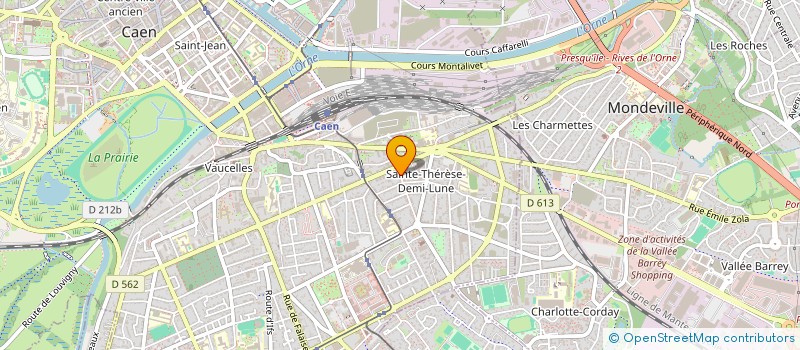 localisation de l'entreprise MADAME LAETITIA SAUZEREAU à CAEN