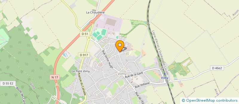 localisation de l'entreprise MADAME LAETITIA SAVARY  VIMY