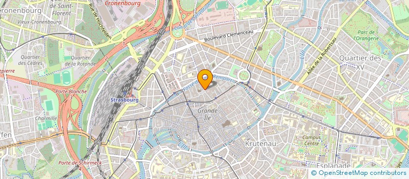 localisation de l'entreprise MADAME LAETITIA SCHATZ à STRASBOURG