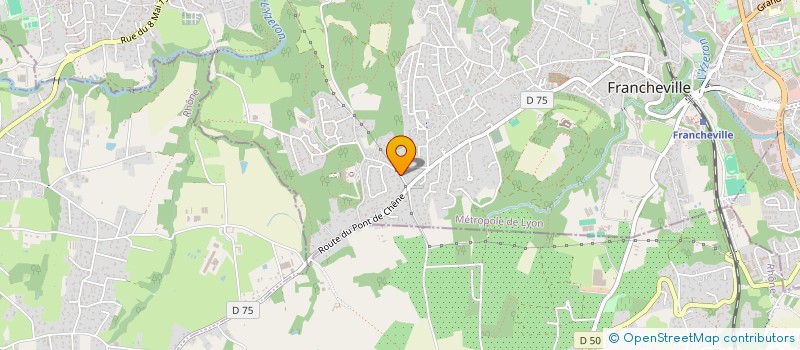 localisation de l'entreprise MADAME LAETITIA SCHEMBRI  FRANCHEVILLE