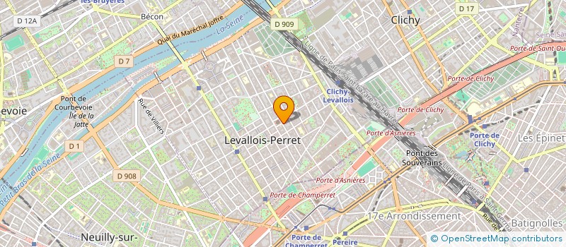 localisation de l'entreprise MADAME LAETITIA SCHLESSER à LEVALLOIS-PERRET