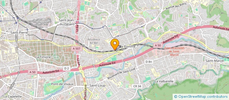 localisation de l'entreprise MADAME LAETITIA SCHMITT à MARSEILLE