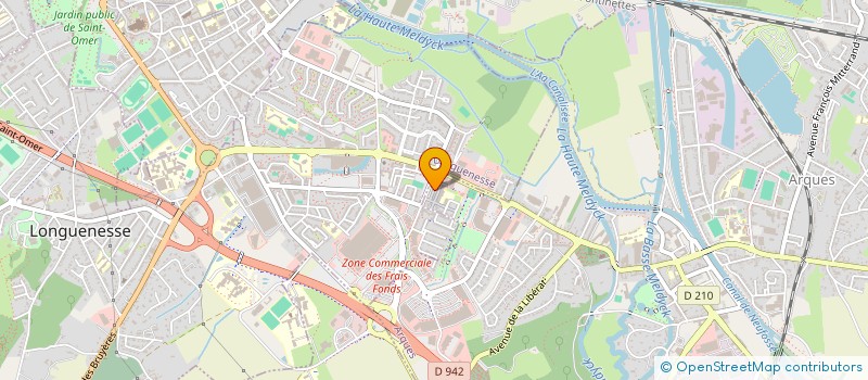 localisation de l'entreprise MADAME LAETITIA SCHUPPE  ARQUES