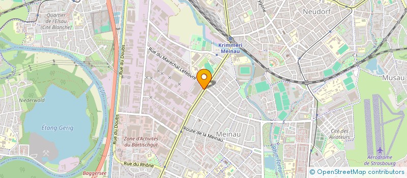 localisation de l'entreprise MADAME LAETITIA SCHWARTZ à STRASBOURG