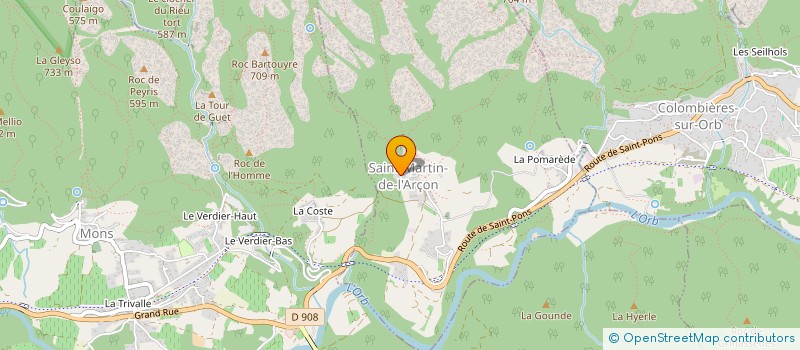 localisation de l'entreprise MADAME LAETITIA SENAVE  SAINT-ETIENNE-D ALBAGNAN